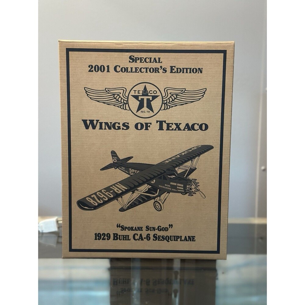 Wings of Texaco 1929 Buhl CA-6 Sesquiplane Spokane Sun-God Special Edition